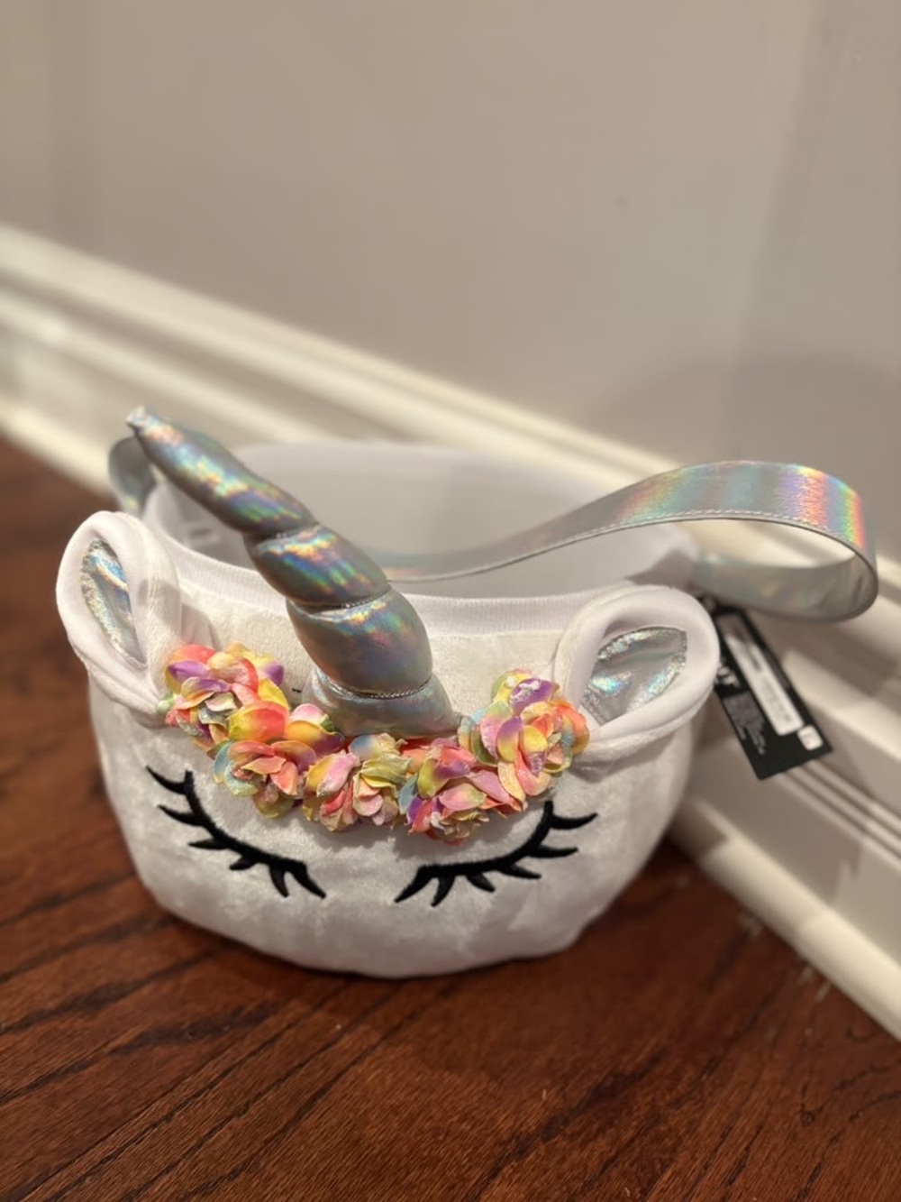 Plush Unicorn Treat Bucket HALLOWEEN